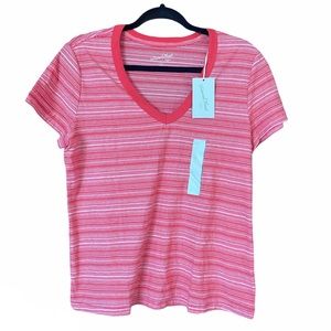 NWT Universal Thread Red and White Striped Shirt